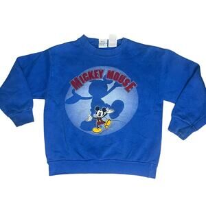 Vintage Mickey & Co, Mickey Mouse graphic crewneck sweatshirt puff print youth 7